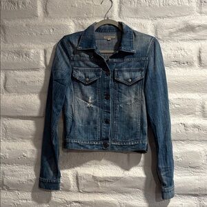 EUC Citizens of Humanity Distressed Denim Jacket